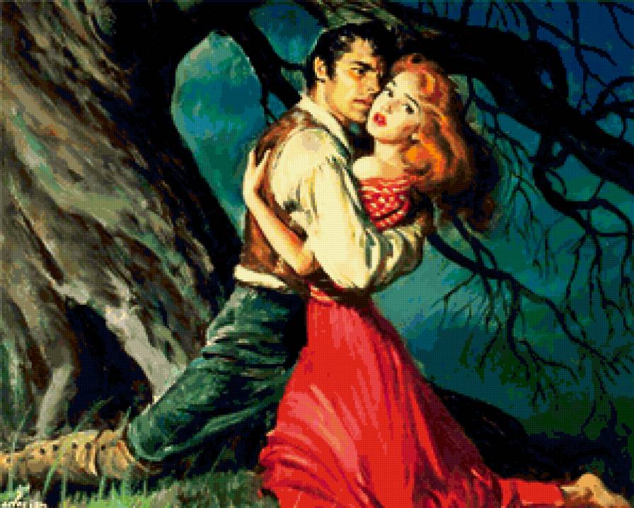 ЛЮБОВЬ И СТРАСТЬ - дворец, отношения, дуб, страсть, пара, ночь, любовь, соблазн - предпросмотр