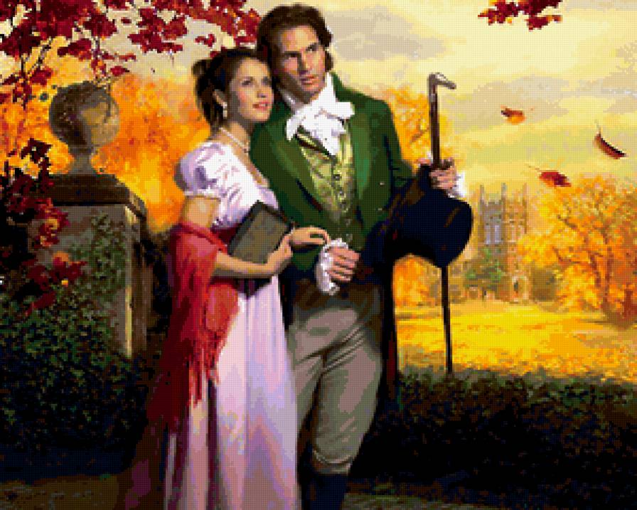 СМОТРИ, КАК ИНТЕРЕСНО ТАНЦУЮТ ЛИСТЬЯ - любовь, страсть, пара, листопад, осень, отношения, соблазн - предпросмотр