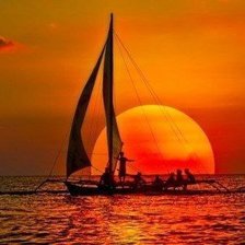 Схема вышивки «naplemente»