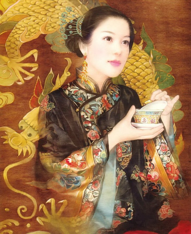 №228537 - картина, восток, девушка - оригинал