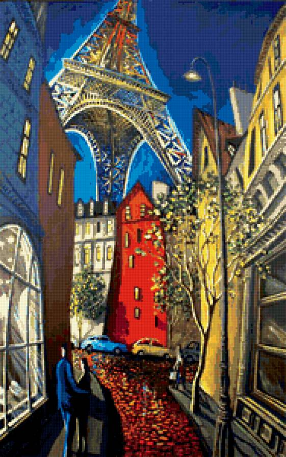 париж - город, архитектура, живопись - предпросмотр