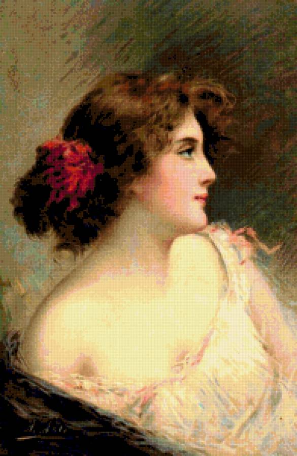 Девушка - женский образ, ретро, девушки - предпросмотр