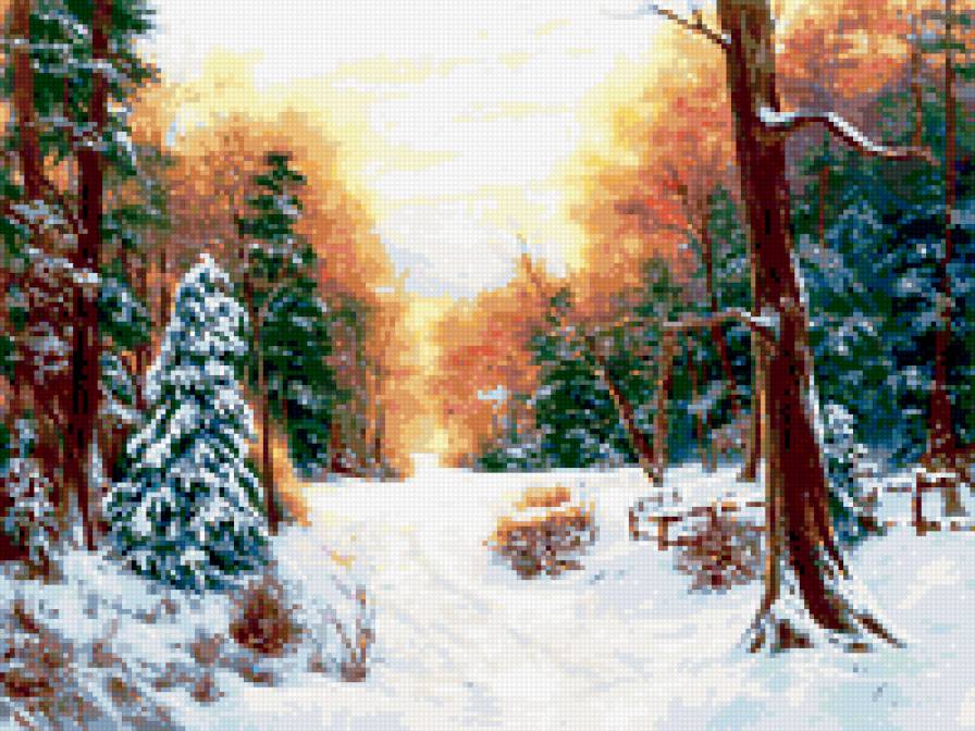 зима - предпросмотр