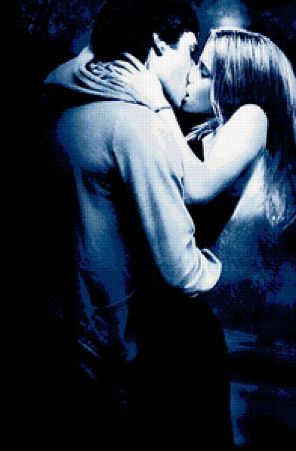 поцелуй - пара, двое, любовь - предпросмотр