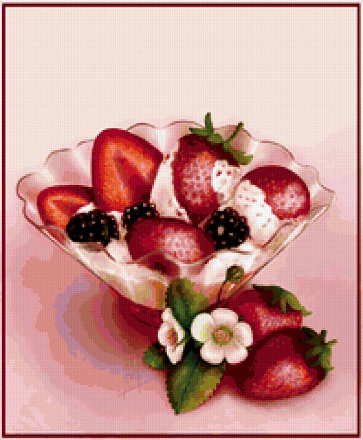 029 - натюрморт, ягода, клубника - предпросмотр