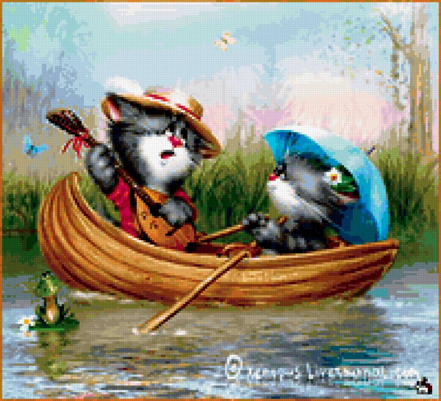 Котики - коты, животные - предпросмотр