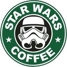 Схема вышивки «Star Wars Coffee»