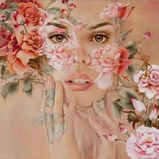 Схема вышивки «hölgy»