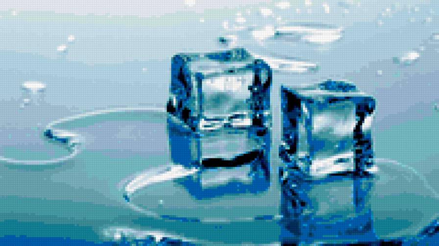 Льдинки - символика, абстракция, минимализм - предпросмотр