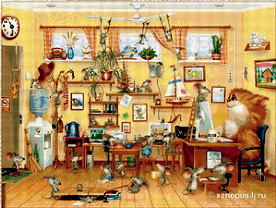 работа - кот - предпросмотр