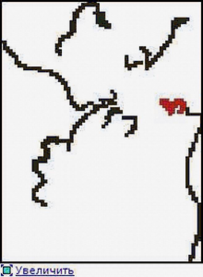 Пара - поцелуй, силуэт, пара, любовь - предпросмотр