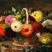 Схема вышивки «Цветы»