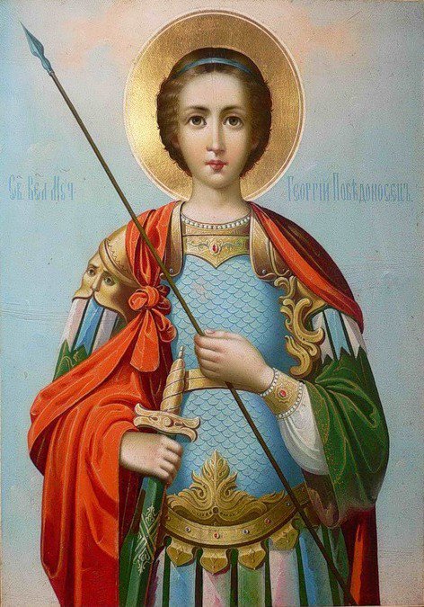 Святой Георгий - религия, иконы, святой георгий - оригинал