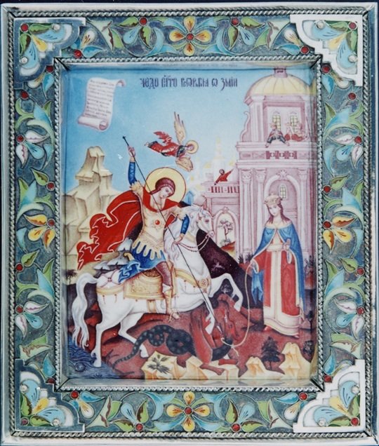 Св. Георгий - икона - оригинал