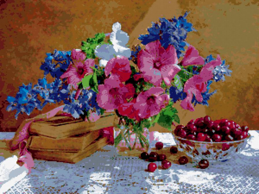 Натюрморт - цветы - предпросмотр