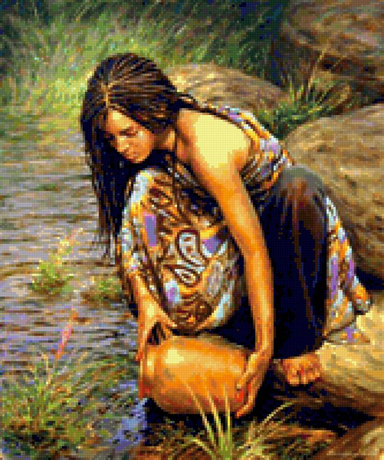 vízhordó lány - предпросмотр