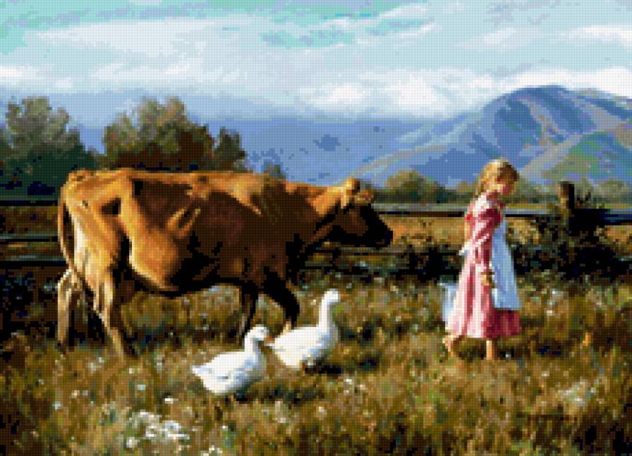 pásztor lányka - предпросмотр