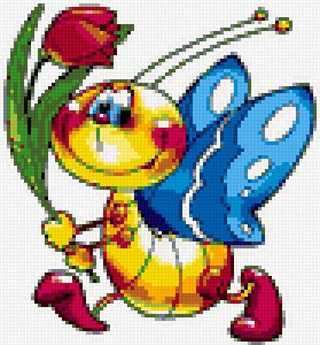 бабочка - детские - предпросмотр