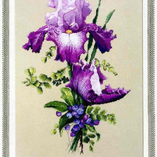 Схема вышивки «цветы»