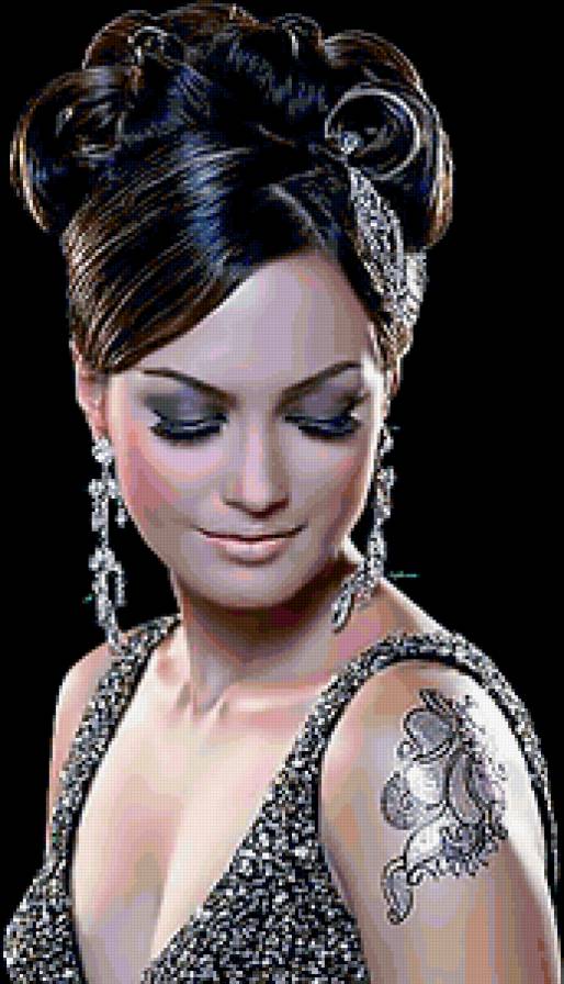 Менди - девушка красота восток индия - предпросмотр