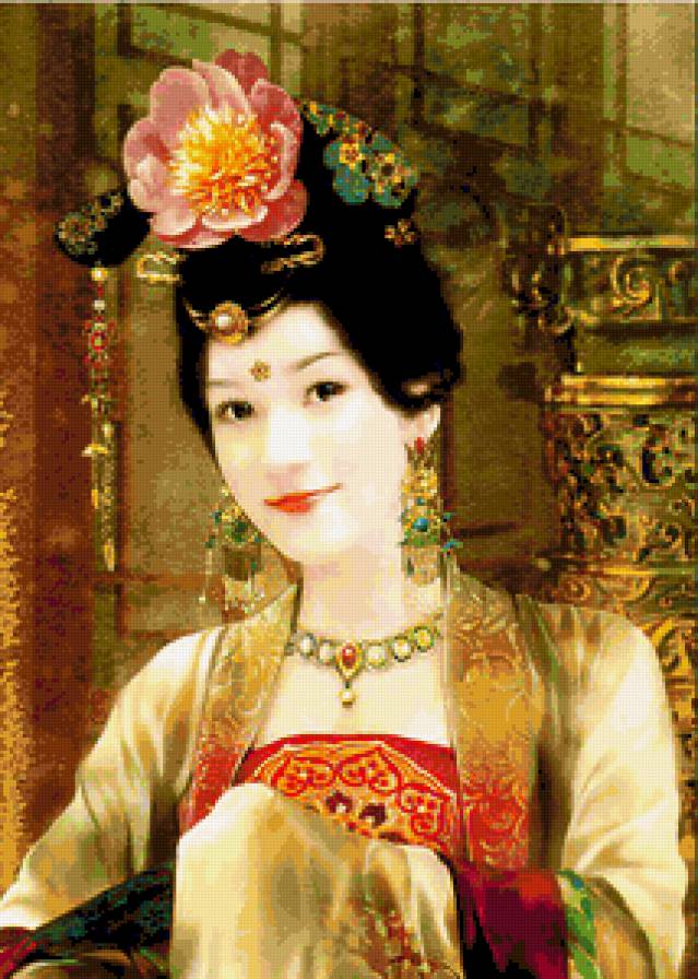 китаянка - девушка, восток, женщина, китай - предпросмотр