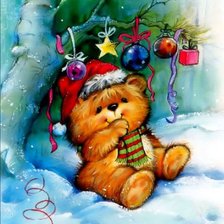 Схема вышивки «Подарочек)»