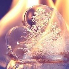 Схема вышивки «Сгораю»