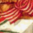 Предпросмотр схемы вышивки «Рождественский мишка» (№231220)