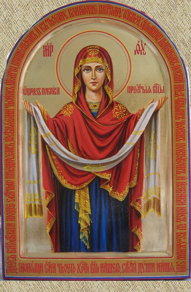 Покров Пресвятой Богородицы - иконы - оригинал