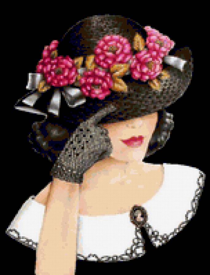 Kalapos lányka - предпросмотр