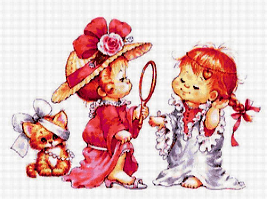 Маленькие модницы - дети, мода, детям - предпросмотр