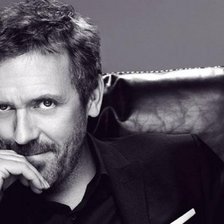 Схема вышивки «Хью Лори»