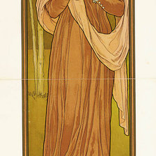 Схема вышивки «mucha»