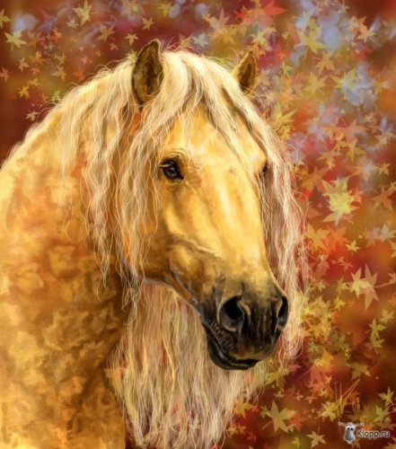 №231890 - лошади, картины, животные - оригинал