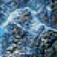 Предпросмотр схемы вышивки «Лебеди у водопада» (№232006)