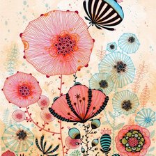 Схема вышивки «Flower»