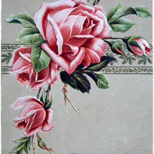 Оригинал схемы вышивки «роза» (№232096)