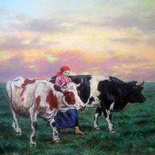 tehénpásztor lány