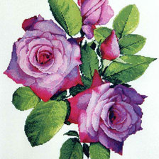 Оригинал схемы вышивки «розы» (№232277)