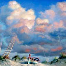 Схема вышивки «пейзаж»