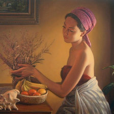 Схема вышивки «hölgy»