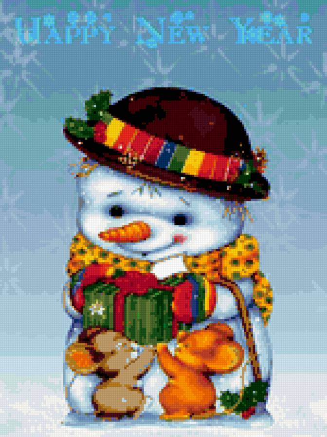 снеговичок - предпросмотр