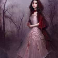 Схема вышивки «Слезинка»