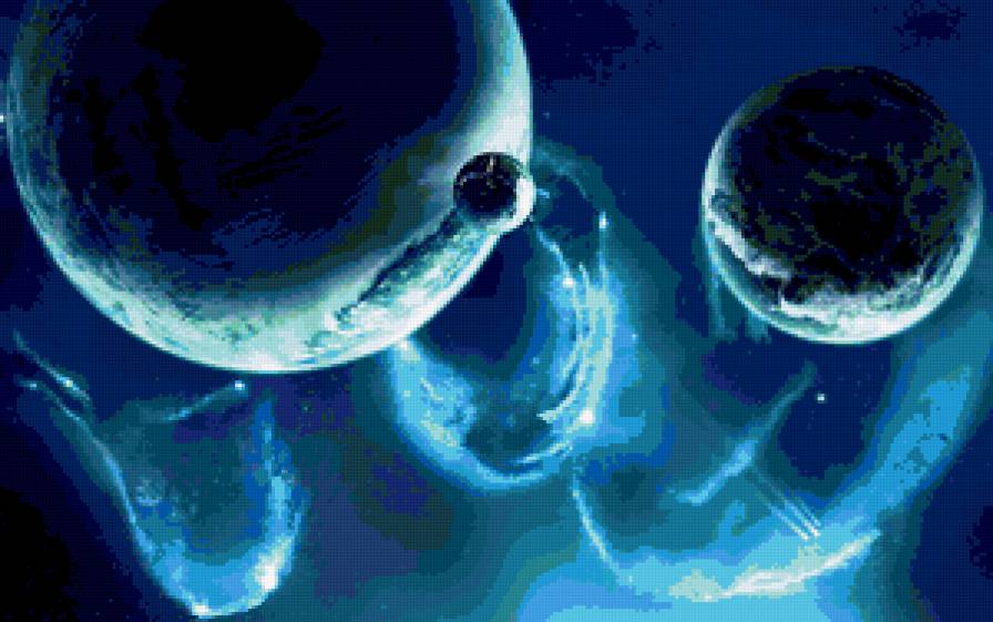 неизвестные планеты - космос, планеты, вселенная - предпросмотр