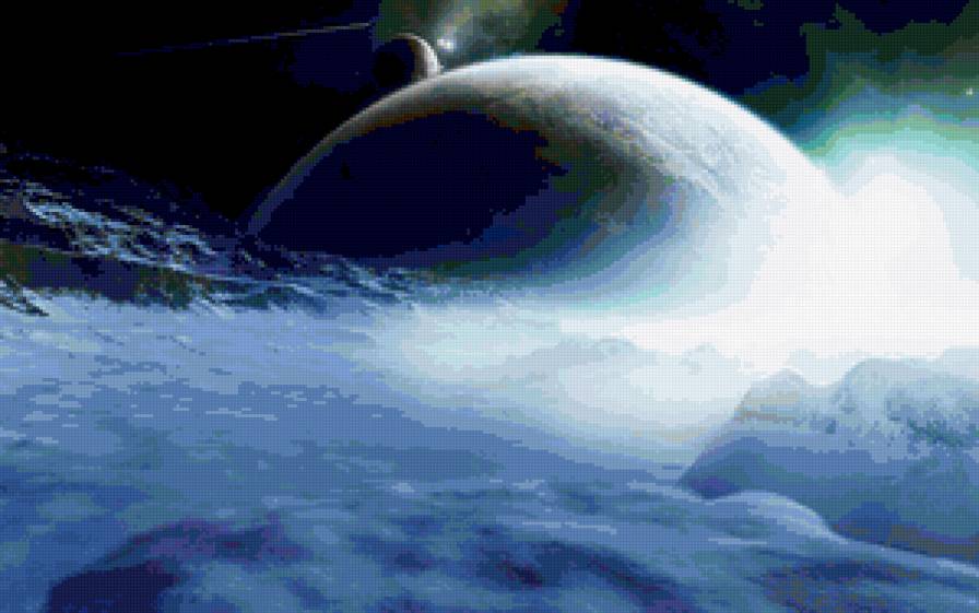 облачный мир - вселенная, космос, планеты - предпросмотр