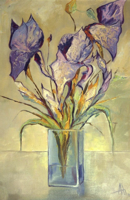 ирис - красиво, цветы, ирис - оригинал