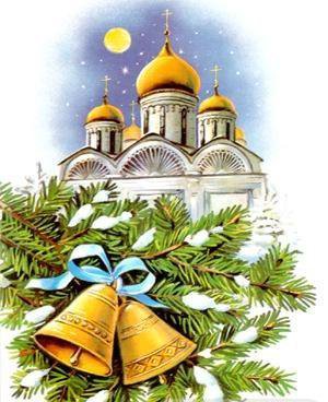праздник - колокольчики, новогоднее, купола, рождество - оригинал