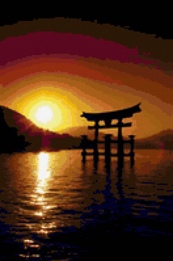 Japán naplemente - предпросмотр