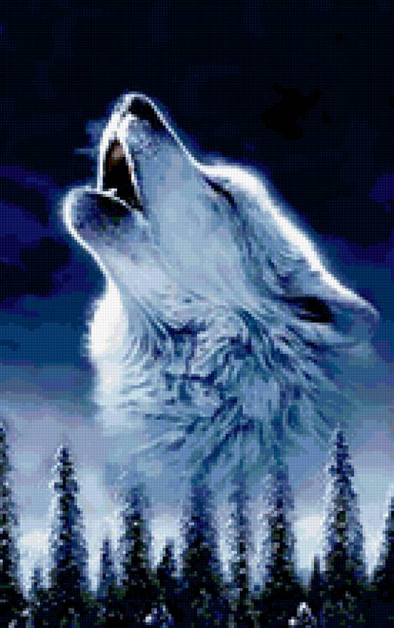 Дети Природы. Волк - животные, волк, анималисты, картина, живопись - предпросмотр