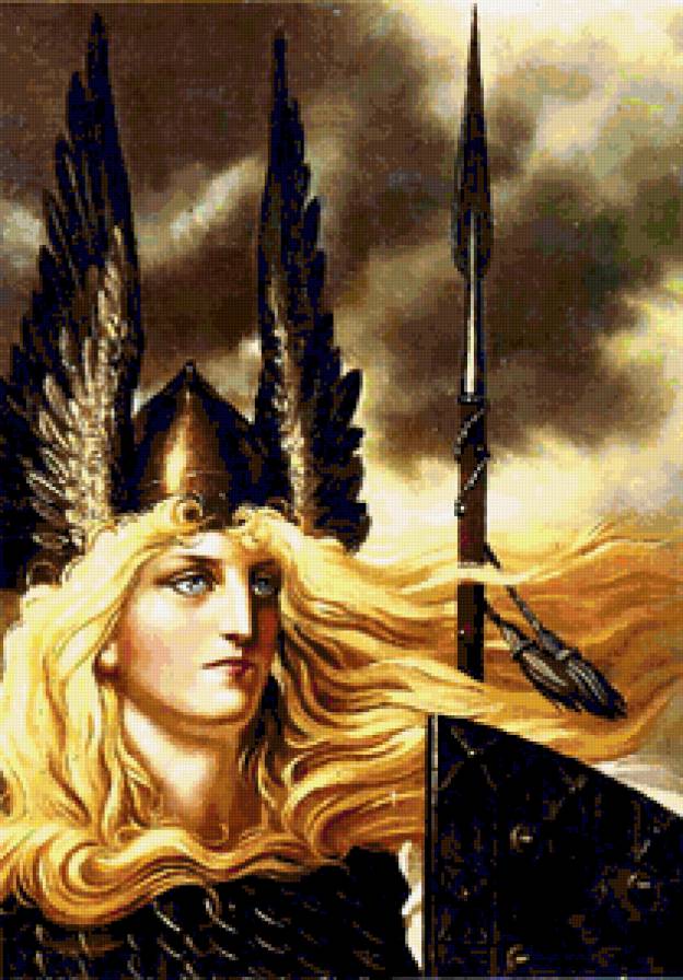 Воительница - девушка - предпросмотр